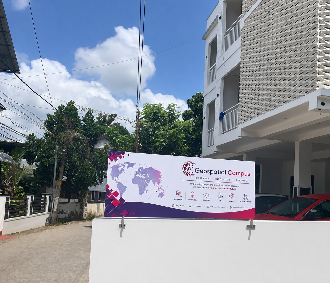Geospatial Campus headquarters at Kakkanad, Kochi