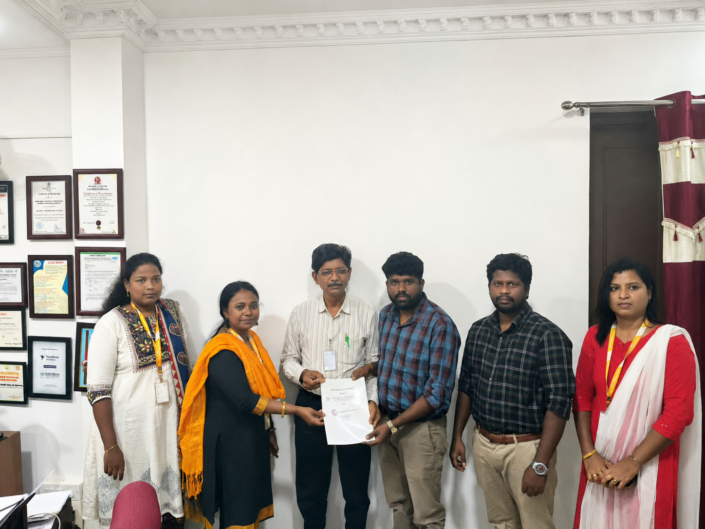 MoU signing between Geospatial Campus and Stella Marys College of Engineering, Kanyakumari